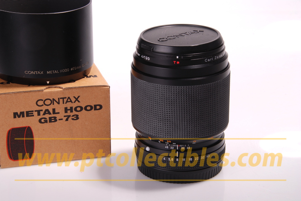 CONTAX 120/4.0 Apo-Makro-Planar + GB-73